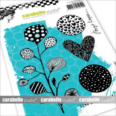 Carabella Studio Cling Stamps - Colorful Life